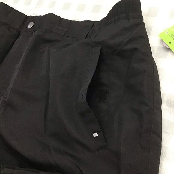 𝅺WINDBREAKER black pant fleece Lined men 2X plus  outdoor sport casual black - Picture 3 of 14